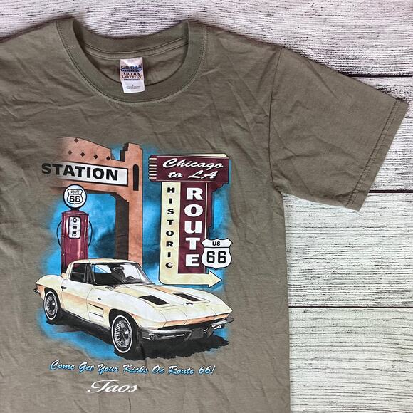 Vintage Route 66 "Come Get Your Kicks On Route 66" T-shirt - Picture 1 of 6